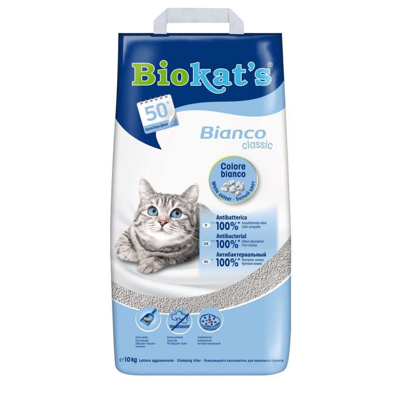Lettiera Bianco EXTRA classic Biokat’s – 10kg - immagine 2