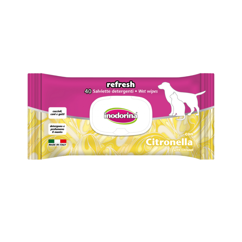 Inodorina Refresh 40 salviette - immagine 3