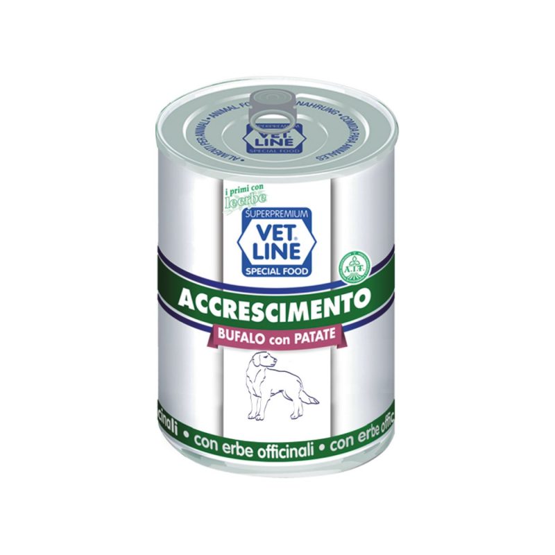 Vet Line - Accrescimento al Bufalo E PATATE da 400g