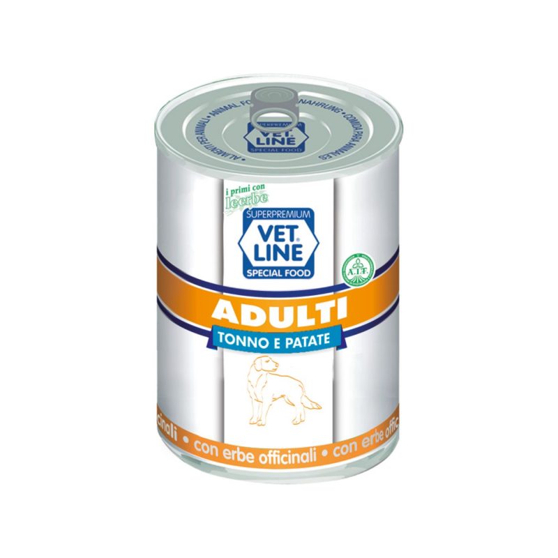 Vet Line - Adulti Tonno E PATATE da 400g