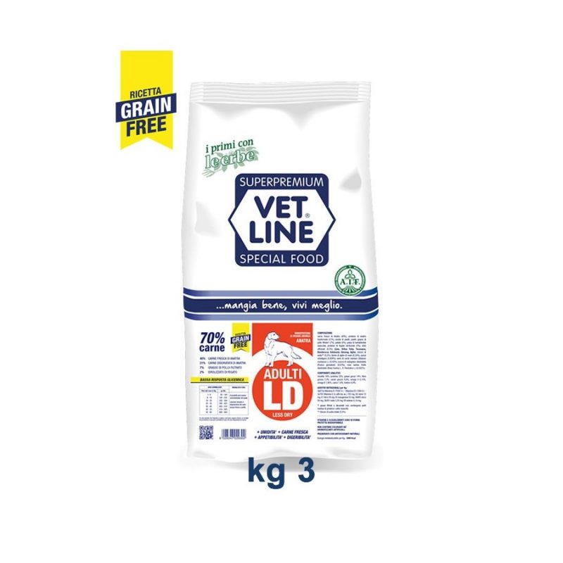 Vet Line Accrescimento LD Anatra Grain Free