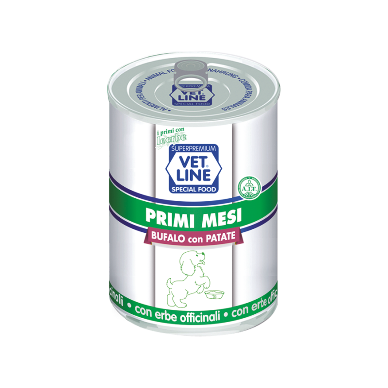 Vet Line Primi Mesi bufalo e Patate 400g