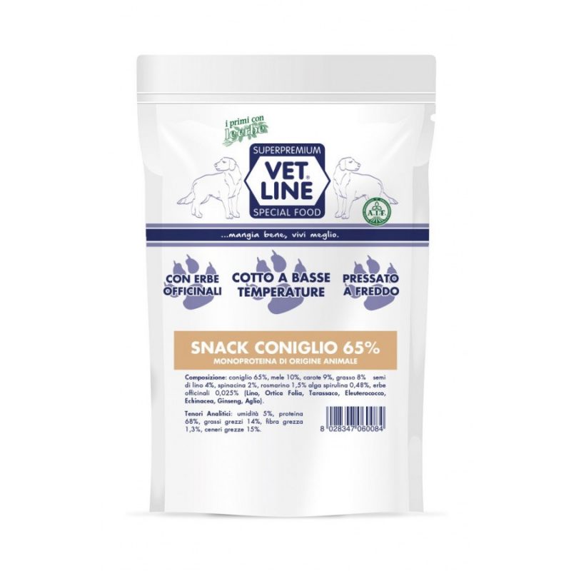 Vet Line Snack Coniglio 80g
