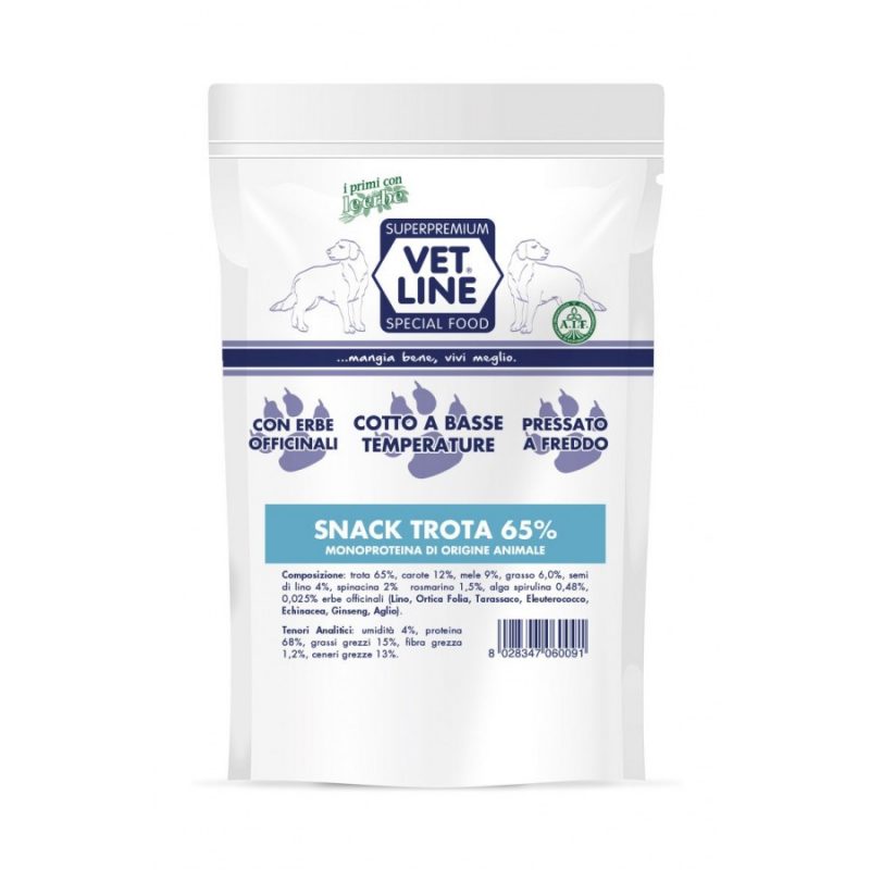 Vet Line Snack Trota 80g