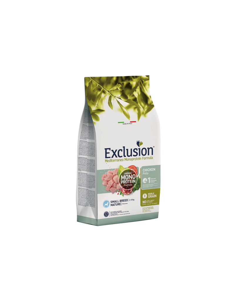Exclusion Mediterraneo Mono Formula Mature Small Breed - 2kg