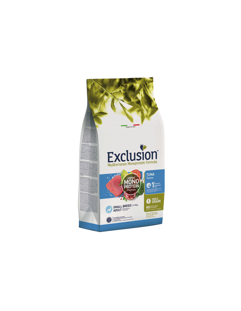 Exclusion Mediterraneo Mono Formula Small Breed Tonno - 500gr